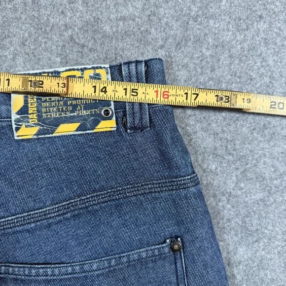 Vintage PACO Jeans Mens 33x30 Blue Medium Wash Straight Leg Denim Workwear Y2K - Picture 9 of 9